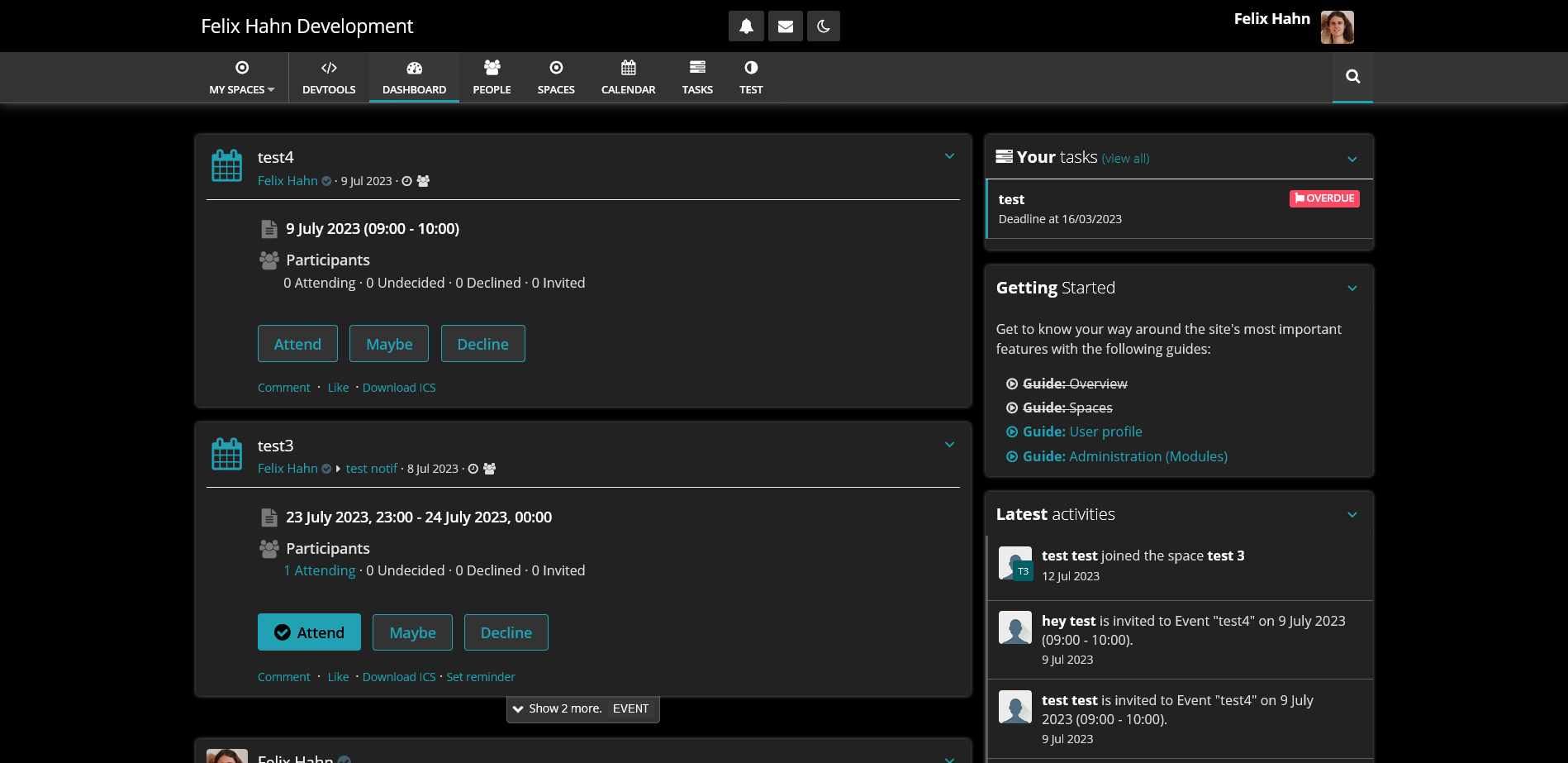 screenshots-dark-mode-humhub-marketplace