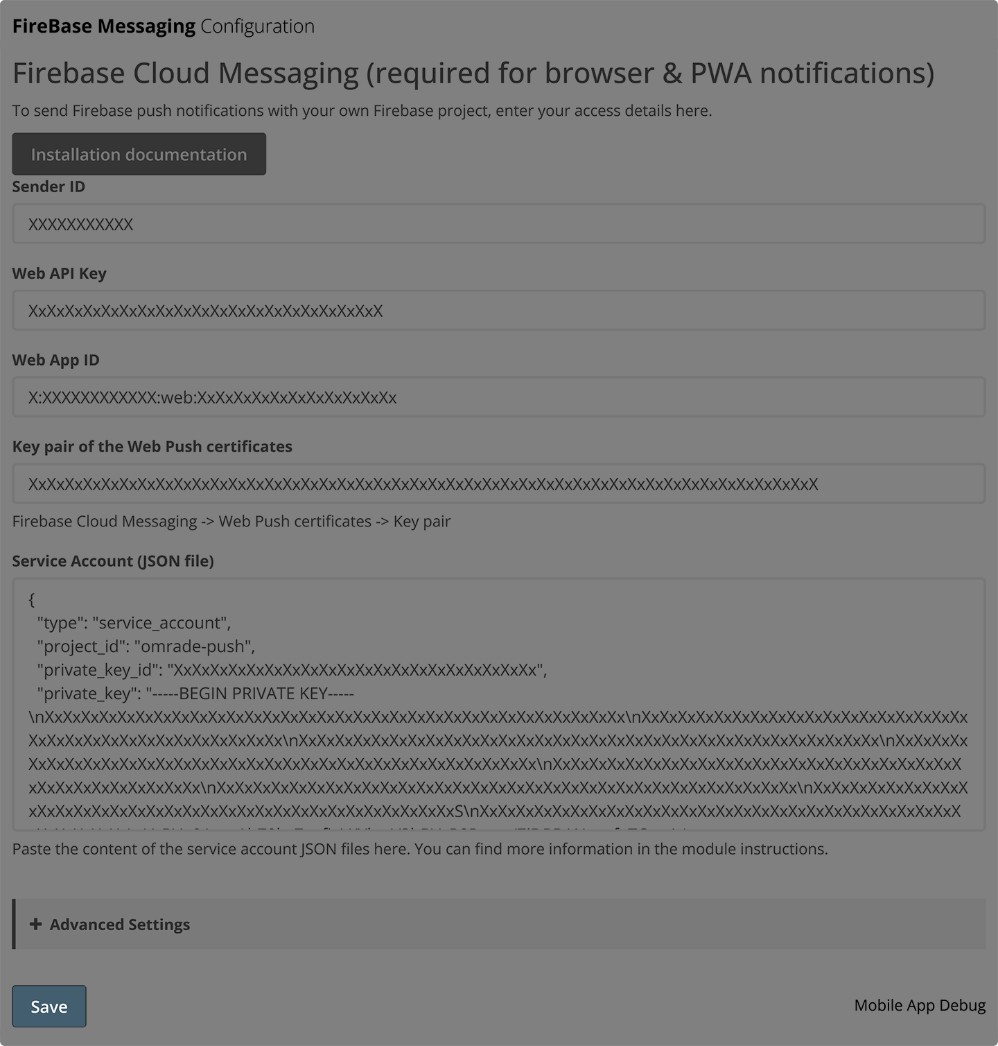 Firebase Setup - Step 7